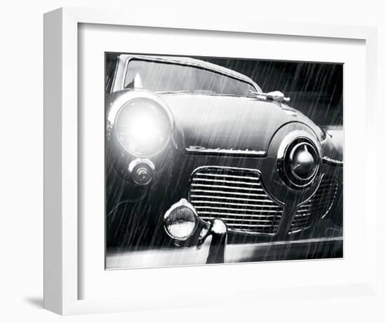 Studebaker Rain-Richard James-Framed Art Print