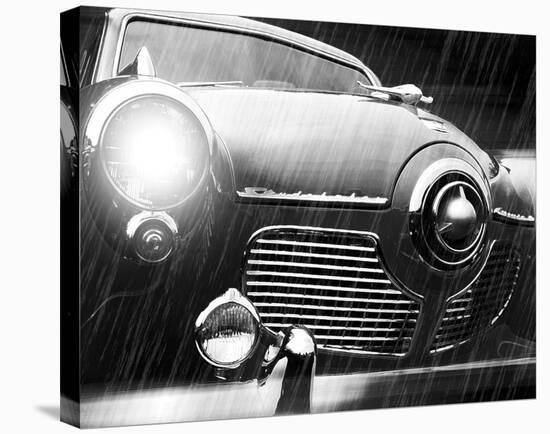 Studebaker Rain-Richard James-Stretched Canvas