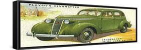 Studebaker Saloon-null-Framed Stretched Canvas