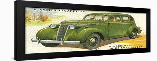 Studebaker Saloon-null-Framed Art Print