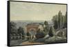 Student at Thejardin Des Plantes-Wexelberg-Framed Stretched Canvas