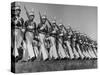 Student Body at Culver Military Academy Parading in Full Uniform at Garrison Review-Alfred Eisenstaedt-Stretched Canvas