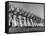 Student Body at Culver Military Academy Parading in Full Uniform at Garrison Review-Alfred Eisenstaedt-Framed Stretched Canvas