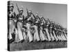 Student Body at Culver Military Academy Parading in Full Uniform at Garrison Review-Alfred Eisenstaedt-Stretched Canvas