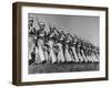 Student Body at Culver Military Academy Parading in Full Uniform at Garrison Review-Alfred Eisenstaedt-Framed Photographic Print