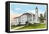 Student Building, University, Bloomington, Indiana-null-Framed Stretched Canvas
