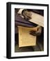 Student Copying the Koran, Djenne, Mali, West Africa-Ellen Clark-Framed Photographic Print