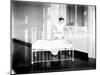 Student Nurse and Patient, ca. 1913-null-Mounted Giclee Print