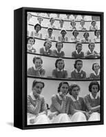 Student Nurses at Roosevelt Hospital-Alfred Eisenstaedt-Framed Stretched Canvas