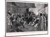 Student or "Mensur" Duelling, Early 20th Century-null-Mounted Giclee Print