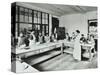 Student Teacher in a Cookery Lesson, Battersea Polytechnic, London, 1907-null-Stretched Canvas