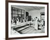 Student Teacher in a Cookery Lesson, Battersea Polytechnic, London, 1907-null-Framed Photographic Print