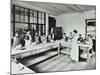 Student Teacher in a Cookery Lesson, Battersea Polytechnic, London, 1907-null-Mounted Photographic Print