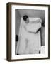 Student Vera Bogach of Massachusetts College, Studying for Exams in a Bubble Bath-Yale Joel-Framed Photographic Print