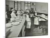 Student Waiters, Westminster Technical Institute, London, 1914-null-Mounted Photographic Print