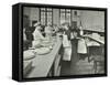 Student Waiters, Westminster Technical Institute, London, 1914-null-Framed Stretched Canvas