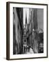 Students Abroad Touring in the 4th Arrondissement-Yale Joel-Framed Photographic Print