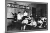 Students and Teacher in Public School Classroom-null-Mounted Art Print