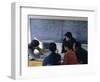 Students at a Computer Demonstration in a Class at a Rural School, China-Doug Traverso-Framed Photographic Print