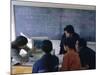 Students at a Computer Demonstration in a Class at a Rural School, China-Doug Traverso-Mounted Photographic Print