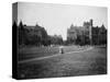 Students at University of Chicago Campus-null-Stretched Canvas