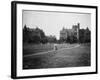 Students at University of Chicago Campus-null-Framed Photographic Print