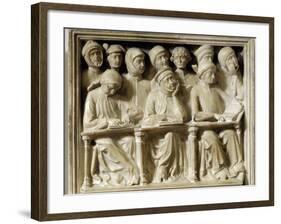 Students Attenting Lessons, by Andrea Da Fiesole-null-Framed Photographic Print