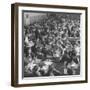 Students Eating in School Cafeteria-Alfred Eisenstaedt-Framed Photographic Print