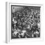 Students Eating in School Cafeteria-Alfred Eisenstaedt-Framed Photographic Print