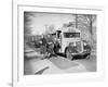 Students Getting off the School Bus-Philip Gendreau-Framed Photographic Print