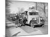 Students Getting off the School Bus-Philip Gendreau-Mounted Photographic Print