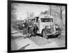 Students Getting off the School Bus-Philip Gendreau-Framed Photographic Print