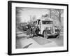 Students Getting off the School Bus-Philip Gendreau-Framed Photographic Print