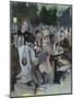 Students in Biergarten-Ferdinand Gotl-Mounted Art Print