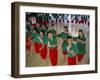 Students in Dramatic Arts College on Dance Course, Bangkok, Thailand, Southeast Asia-Bruno Barbier-Framed Photographic Print