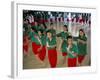 Students in Dramatic Arts College on Dance Course, Bangkok, Thailand, Southeast Asia-Bruno Barbier-Framed Photographic Print