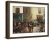 Students in the City, 1864-Ricardo Balaca-Framed Giclee Print