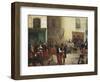 Students in the City, 1864-Ricardo Balaca-Framed Giclee Print