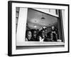 Students Looking Out the Window of the All Black Thomy Lafon School-Robert W^ Kelley-Framed Photographic Print