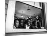 Students Looking Out the Window of the All Black Thomy Lafon School-Robert W^ Kelley-Mounted Photographic Print