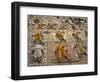 Students of a Sanskrit School Performing the Savasana Posture During Daily Yoga Lesson, India-null-Framed Photographic Print