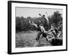 Students of Palmerton High School Going Swimming-Walter Sanders-Framed Photographic Print