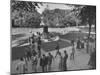 Students on Campus of Cornell University-Alfred Eisenstaedt-Mounted Photographic Print