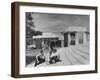 Students on Campus of Florida Southern University Designed by Frank Lloyd Wright-Alfred Eisenstaedt-Framed Photographic Print