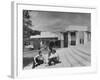 Students on Campus of Florida Southern University Designed by Frank Lloyd Wright-Alfred Eisenstaedt-Framed Photographic Print