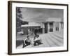 Students on Campus of Florida Southern University Designed by Frank Lloyd Wright-Alfred Eisenstaedt-Framed Photographic Print