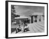 Students on Campus of Florida Southern University Designed by Frank Lloyd Wright-Alfred Eisenstaedt-Framed Photographic Print