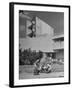 Students on Campus of Florida Southern University Designed by Frank Lloyd Wright-Alfred Eisenstaedt-Framed Photographic Print