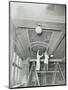 Students Painting a Design on the Ceiling, School of Building, Brixton, London, 1939-null-Mounted Premium Photographic Print