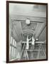 Students Painting a Design on the Ceiling, School of Building, Brixton, London, 1939-null-Framed Photographic Print